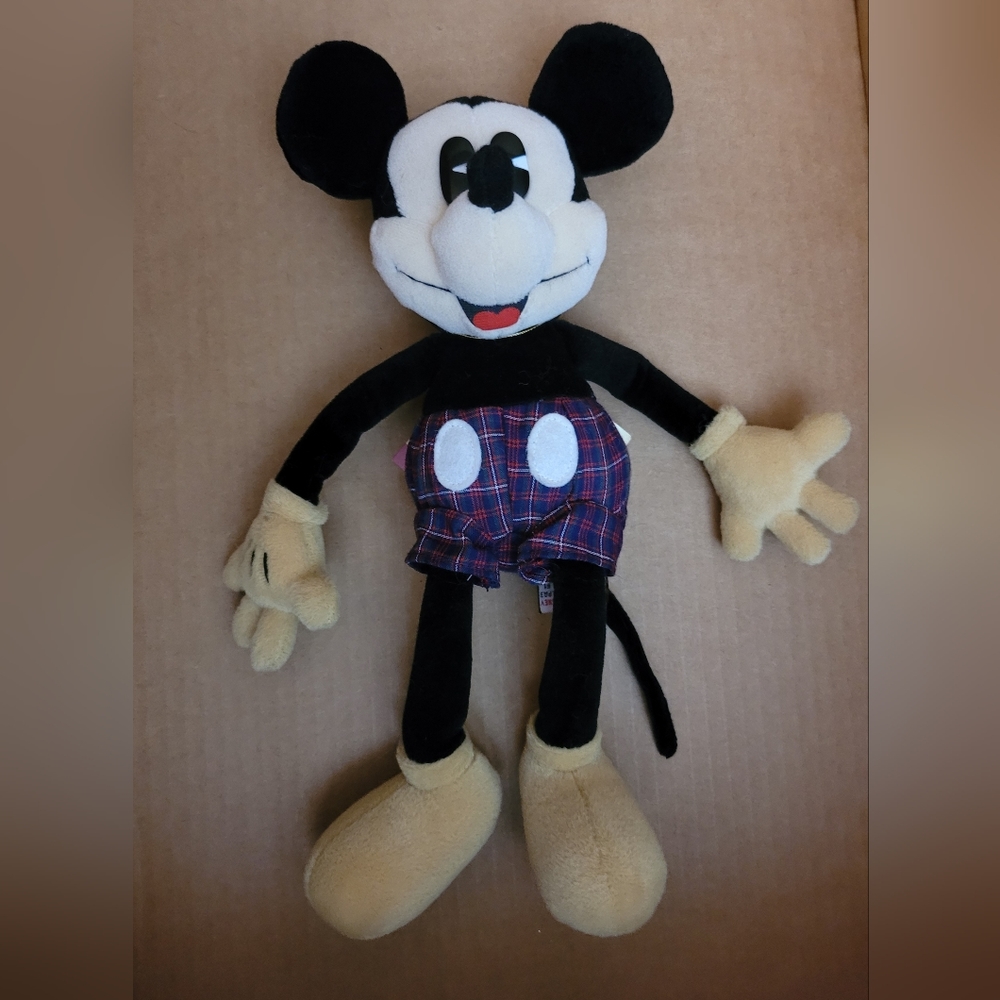 Plush Vintage Mickey Mouse GUND Figure